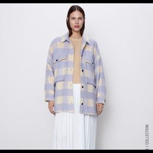 ISO Zara Oversized Overshirt